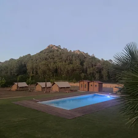 Glamping Vall De Codo Luxe tent Terrades