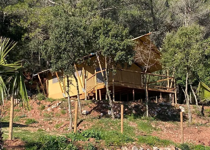 Luxusní stan Glamping Vall De Codo
