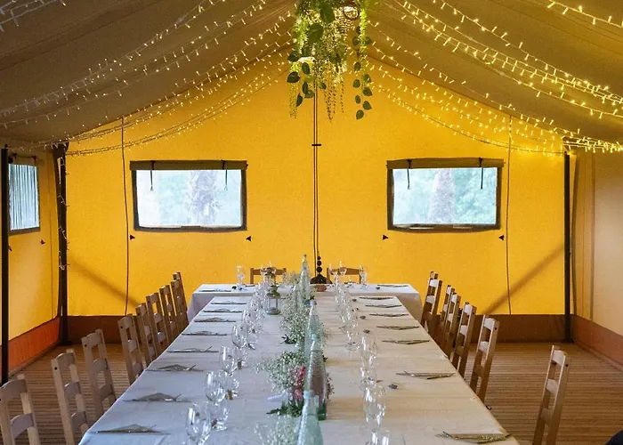 Glamping Vall De Codo Luxusní stan Terrades